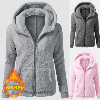 Women’s Hooded Polar Fleece Coat – Autumn/Winter 1